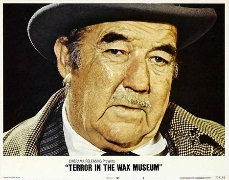 Broderick Crawford - Terror in the Wax Museum - Cartes de lobby