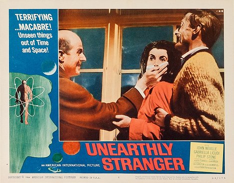 Philip Stone, Jean Marsh, Patrick Newell - Unearthly Stranger - Cartões lobby
