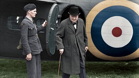Winston Churchill - A II. világháború legjelentősebb eseményei színesben - Filmfotók