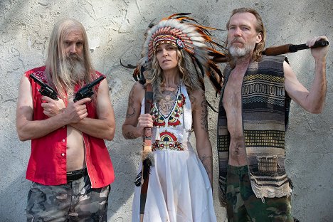 Bill Moseley, Sheri Moon Zombie, Richard Brake - 3 from Hell - Forgatási fotók