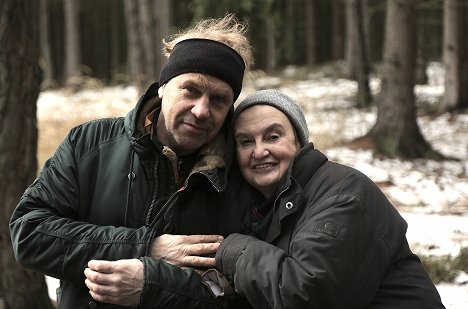 Tomáš Vorel st., Eva Holubová - Cesta domů - Z natáčení