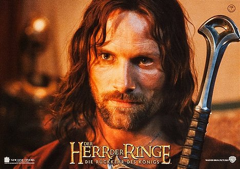 Viggo Mortensen - O Senhor dos Anéis - O Regresso do Rei - Cartões lobby