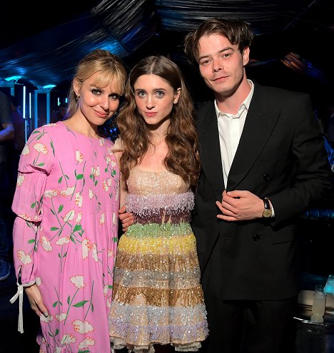 Season 3 World Premiere - Cara Buono, Natalia Dyer, Charlie Heaton - Stranger Things - Season 3 - Z akcí