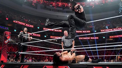 Joe Anoa'i, Andrew Galloway, Mark Calaway - WWE Extreme Rules - Photos