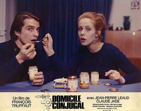 Jean-Pierre Léaud, Claude Jade - Bed and Board - Lobby Cards