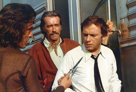 André Lawrence, Jean-Louis Trintignant - Treibjagd - Filmfotos