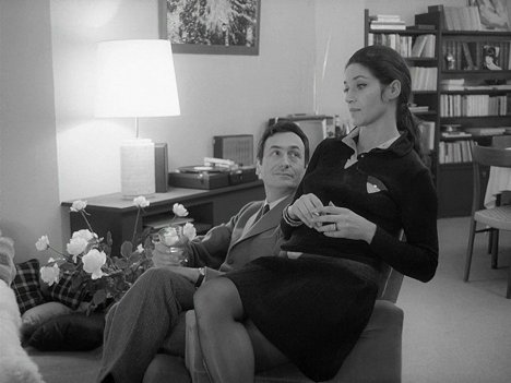 Antoine Vitez, Françoise Fabian - Mi noche con Maud - De la película
