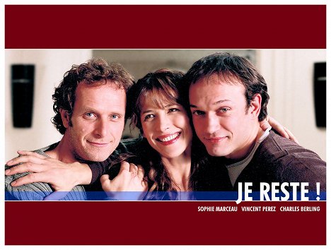 Charles Berling, Sophie Marceau, Vincent Perez - 3 Is a Crowd - Lobby Cards
