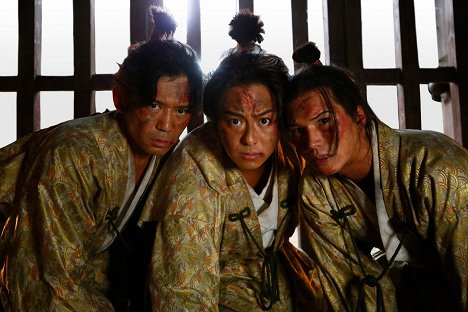 Yoshinori Okada, Takahiro Tasaki, Hayato Ichihara - 3 Nin no Nobunaga - Filmfotók