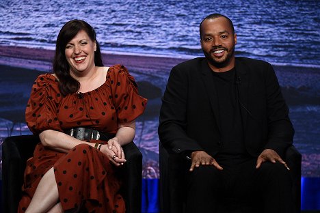 The cast and producers of ABC’s “Emergence” address the press at the ABC Summer TCA 2019, at The Beverly Hilton in Beverly Hills, California - Allison Tolman, Donald Faison - Emergence - Z akcí