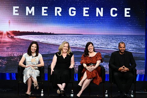 The cast and producers of ABC’s “Emergence” address the press at the ABC Summer TCA 2019, at The Beverly Hilton in Beverly Hills, California - Michele Fazekas, Tara Butters, Allison Tolman, Donald Faison - Emergence - Veranstaltungen