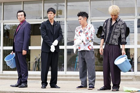 Tetsuhiro Ikeda, Hidetoshi Nishijima, Atsushi Itō, Kazuma Sano - Ninkjó gakuen - Filmfotos