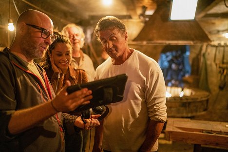 Adrian Grunberg, Yvette Monreal, Sylvester Stallone - Rambo: Last Blood - Dreharbeiten