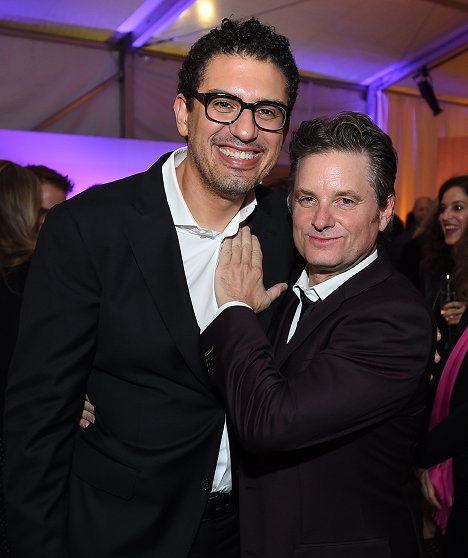 Premiere of Amazon Studios' 'Homecoming' at Regency Bruin Theatre on October 24, 2018 in Los Angeles, California - Sam Esmail, Shea Whigham - Homecoming - Série 1 - Z akcí