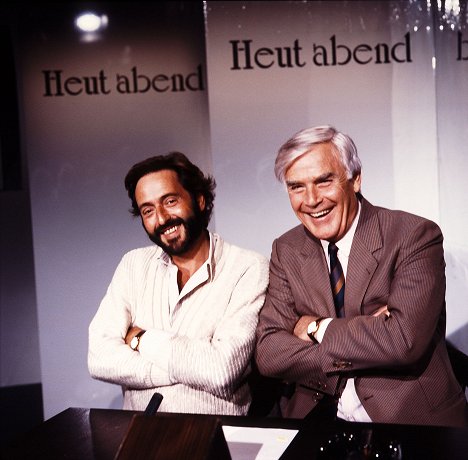 Helmut Dietl, Joachim Fuchsberger - Heut' abend - Werbefoto