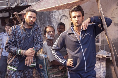 Siddhant Chaturvedi, Ranveer Singh - Gully Boy - Del rodaje