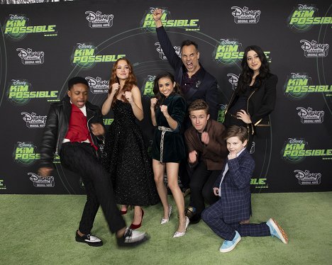 Premiere of the live-action Disney Channel Original Movie “Kim Possible” at the Television Academy of Arts & Sciences on Tuesday, February 12, 2019 - Issac Ryan Brown, Sadie Stanley, Ciara Riley Wilson, Todd Stashwick, Sean Giambrone, Taylor Ortega - Kim Possible - De eventos