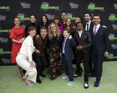 Premiere of the live-action Disney Channel Original Movie “Kim Possible” at the Television Academy of Arts & Sciences on Tuesday, February 12, 2019 - Alyson Hannigan, Christy Carlson Romano, Taylor Ortega, Sean Giambrone, Todd Stashwick, Sadie Stanley, Erika Tham, Issac Ryan Brown, Zach Lipovsky, Adam Stein - Kim Possible - Events