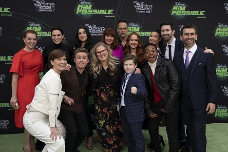 Premiere of the live-action Disney Channel Original Movie “Kim Possible” at the Television Academy of Arts & Sciences on Tuesday, February 12, 2019 - Alyson Hannigan, Christy Carlson Romano, Sean Giambrone, Todd Stashwick, Sadie Stanley, Maxwell Simkins, Ciara Riley Wilson, Erika Tham, Taylor Ortega - Kim Possible - Events
