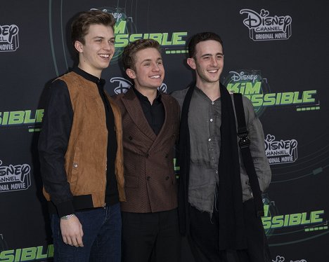 Premiere of the live-action Disney Channel Original Movie “Kim Possible” at the Television Academy of Arts & Sciences on Tuesday, February 12, 2019 - Sean Giambrone - Kim Possible - Events