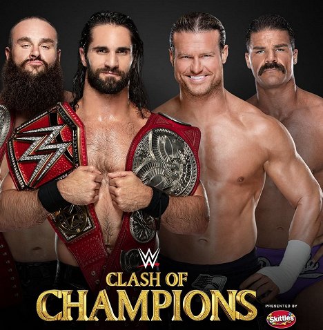 Adam Scherr, Colby Lopez, Nic Nemeth, Robert Roode Jr. - WWE Clash of Champions - Werbefoto