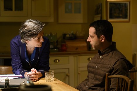 Harriet Walter, Jeremy Strong - Succession - Return - Photos