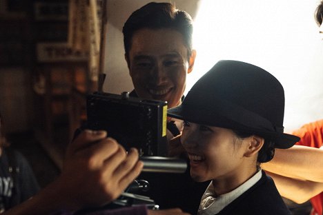 Byung-hun Lee, Tae-ri Kim - Miseuteo syeonsyain - Z natáčení