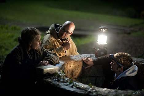 Ben Riga, Sylvestre Sbille, Jonathan Zaccaï - Je te survivrai - Tournage