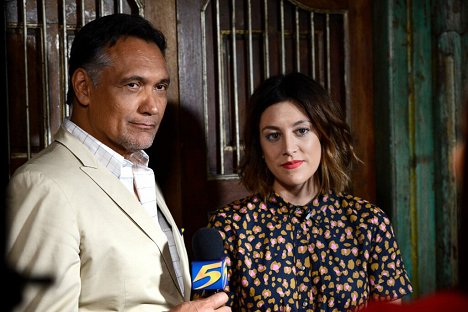 Jimmy Smits, Caitlin McGee - Bluff City Law - Pilot - Photos