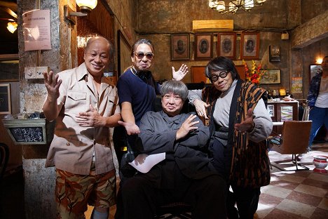 Bruce Leung, Sammo Hung, Teddy Robin Kwan - Ru zhu ru bao - Forgatási fotók