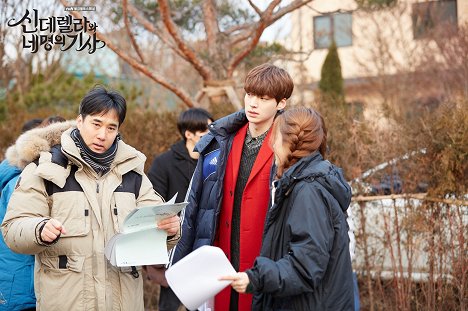 Ahn Jae-hyeon - Cinderella and the Four Knights - Dreharbeiten