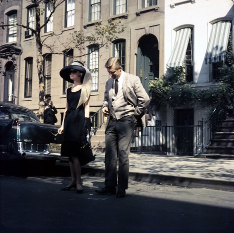 Audrey Hepburn, George Peppard - Snídaně u Tiffanyho - Z filmu