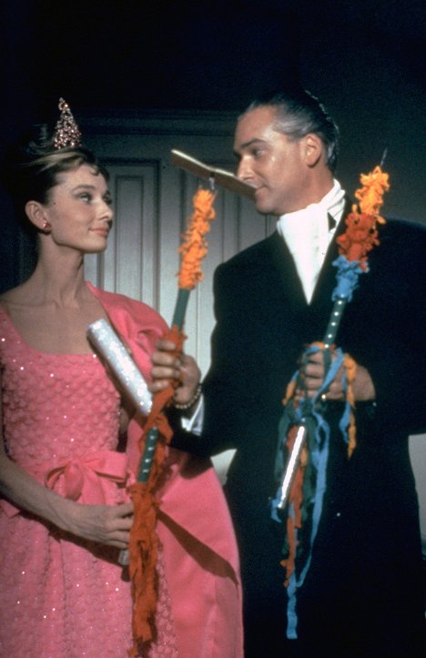 Audrey Hepburn, José Luis de Vilallonga - Snídaně u Tiffanyho - Z filmu
