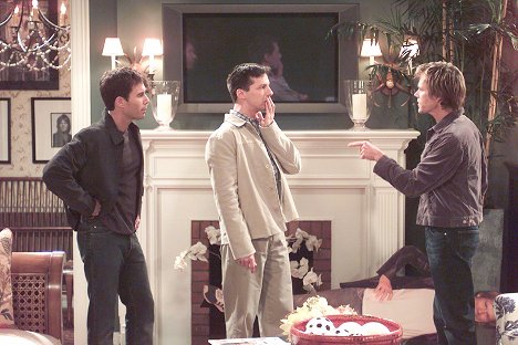 Eric McCormack, Sean Hayes, Kevin Bacon - Will & Grace - Bacon and Eggs - Photos
