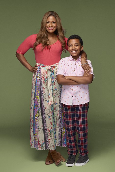 Kimrie Lewis, Devin Trey Campbell - Single Parents - Season 2 - Werbefoto