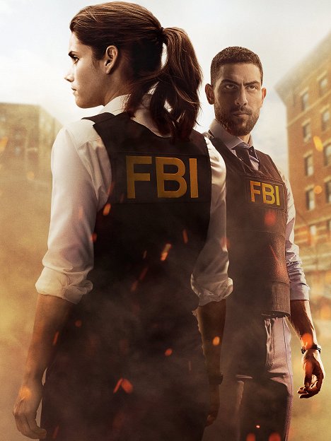 Missy Peregrym, Zeeko Zaki - FBI: Special Crime Unit - Werbefoto