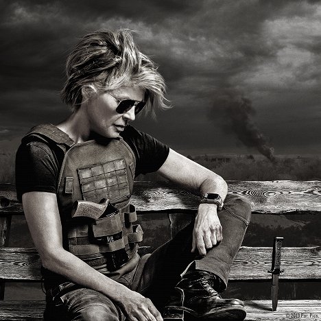 Linda Hamilton - Terminator: Sötét végzet - Promóció fotók