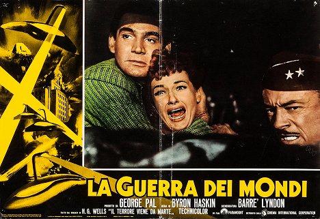 Gene Barry, Ann Robinson, Les Tremayne - La guerra de los mundos - Fotocromos