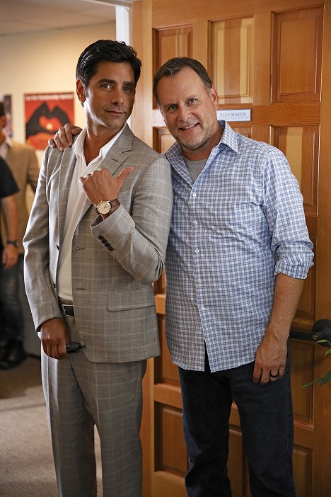 John Stamos, Dave Coulier - Grandfathered - De filmagens