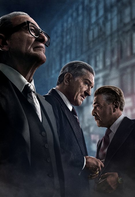 Joe Pesci, Robert De Niro, Al Pacino - The Irishman - Werbefoto