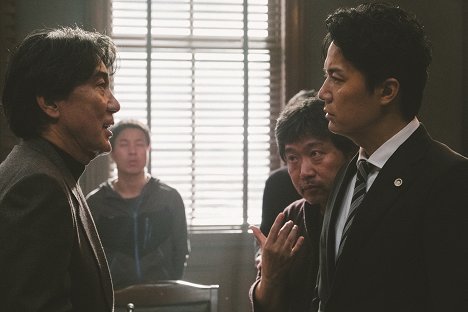 Kōji Yakusho, Hirokazu Kore'eda, Masaharu Fukuyama - Sandome no sacudžin - Dreharbeiten