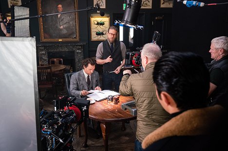 Matthew McConaughey, Charlie Hunnam - The Gentlemen – Senhores do Crime - De filmagens