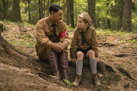 Taika Waititi, Roman Griffin Davis - Jojo Nyuszi - Filmfotók