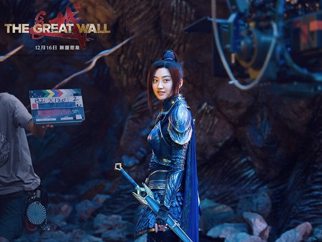 Tian Jing - The Great Wall - Dreharbeiten
