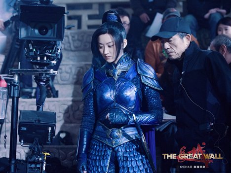 Tian Jing - The Great Wall - Dreharbeiten