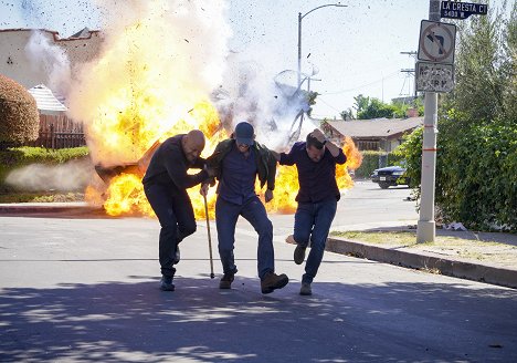 LL Cool J, David Paul Olsen, Chris O'Donnell - NCIS: Los Angeles - Humánerőforrás - Filmfotók