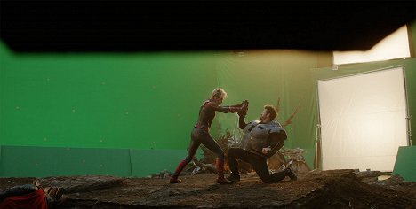 Brie Larson - Avengers: Endgame - Z natáčení
