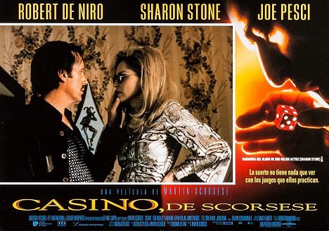James Woods, Sharon Stone - Casino - Cartes de lobby