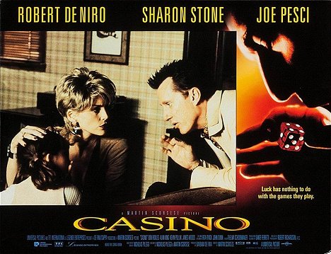 Sharon Stone, James Woods - Casino - Cartes de lobby