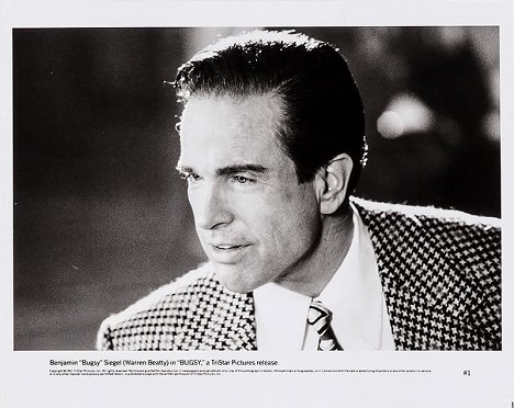 Warren Beatty - Bugsy - Lobbykarten